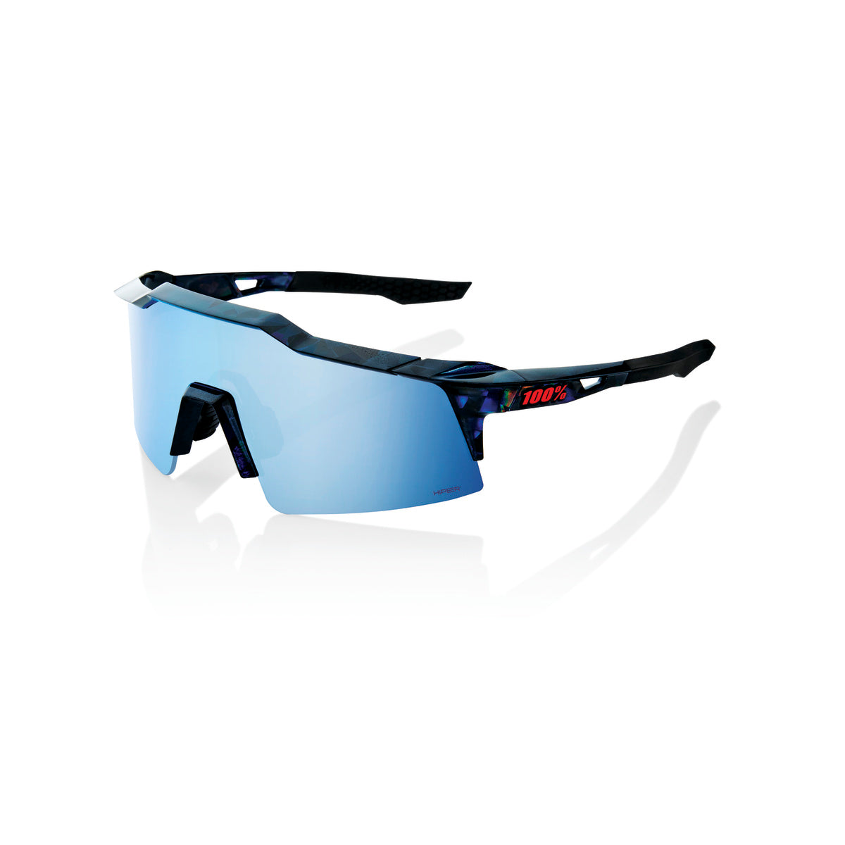 SPEEDCRAFT SL - Black Holographic - HiPER Blue Multilayer Mirror Lens